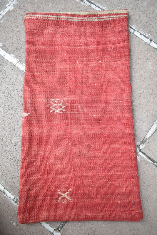 Turkish Kilim Pillow Cover Sofa Rug 12''x24'' Decorative Handmade Cushion Cover gallery