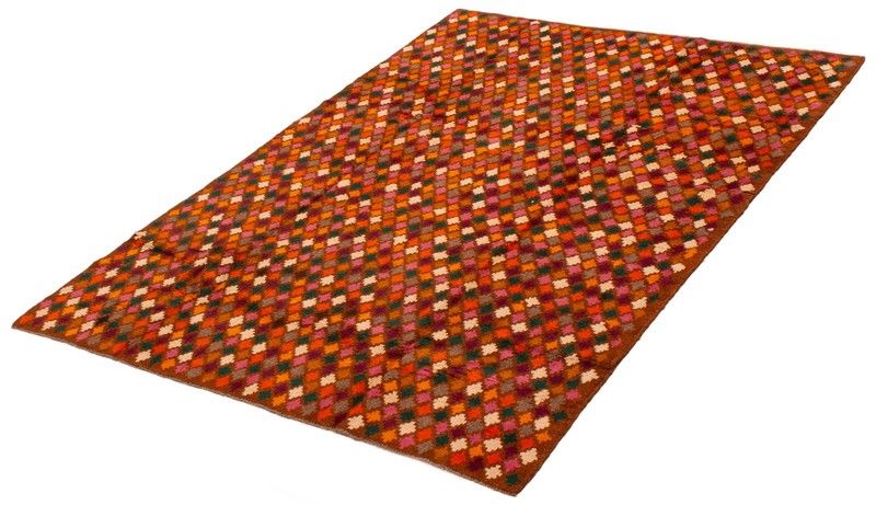 5'11" x 8'0" Vintage Hand Knotted Area Rug Traditional Oriental Wool Carpet gallery