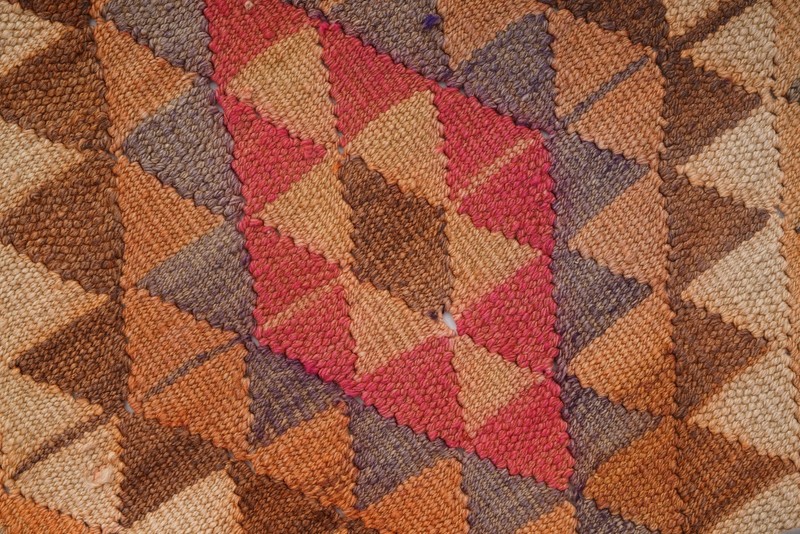 Handmade Oushak Runner 3x11 - Muted Turkish Kilim Rug, Vintage Hallway, 516 gallery