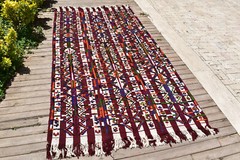 Turkish Kilim 5’x9’1” Handwoven AUTHENTIC Rug Urfa Tulu Boho Kilim 155x280cm