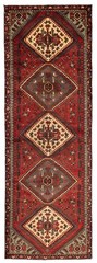 3’1″ x 9’10” Vintage Hand-knotted Runner Rug Traditional Oriental Wool Carpet