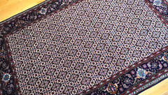 Superb Chinese Silk & Wool Hand Knotted 4′ x 6’2″ Premium Quality Oriental Rug