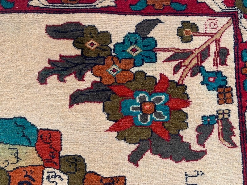 New Afghan Oriental Rug: Traditional Wool, Hand Knotted Map Rug (3x3 ft.) gallery