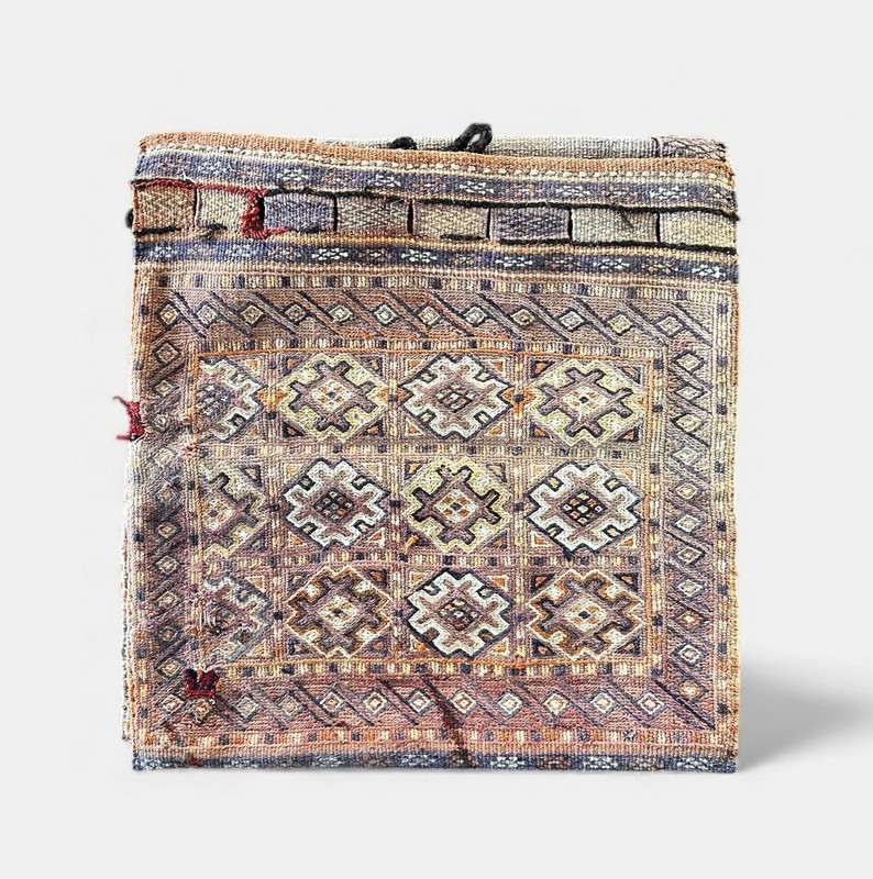 Tribal Saddle Bag geometric circa 1920 1930s gallery