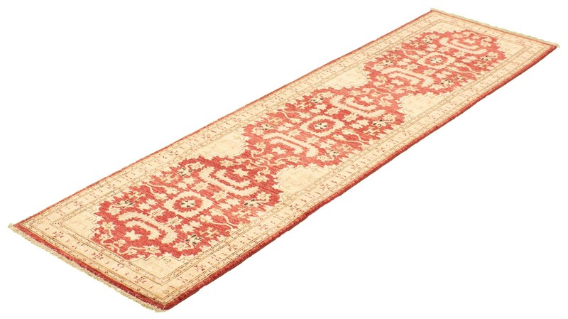 Vintage Hand-knotted Runner Rug 2'8" x 10'2" Traditional Oriental Wool Carpet gallery