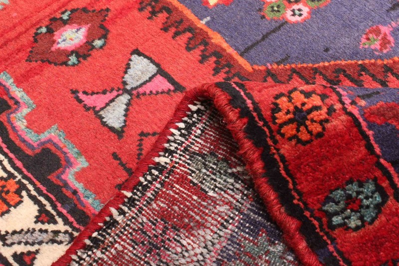 Vintage Hand-Knotted Area Rug 3'11" x 6'4" Traditional Oriental Wool Carpet gallery
