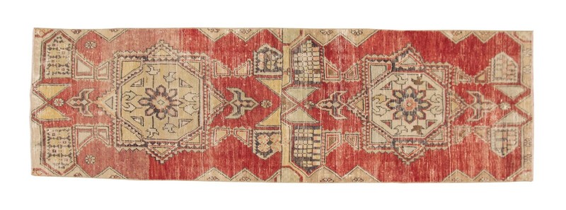 3'1 X 10'9 feet Runner Rug,Turkish Runner,Vintage Runner,Oushak Rug,Floor Rug gallery