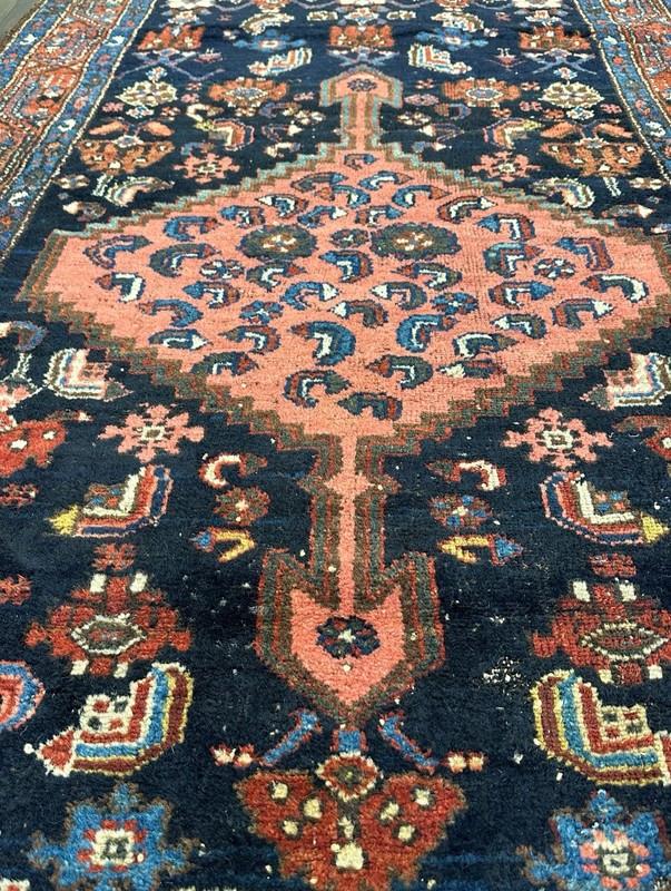 Antique LILIHAN Rug c.1920 Gorgeous Vegetable Dye Colors Great Condition 3’5x5’3 gallery