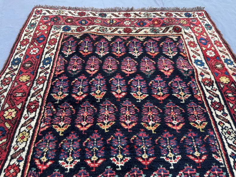 3'4" x 5'6" Antique Caucasian Medallion Rug, Rare Tribal Nomadic Fine Rustic Rug gallery