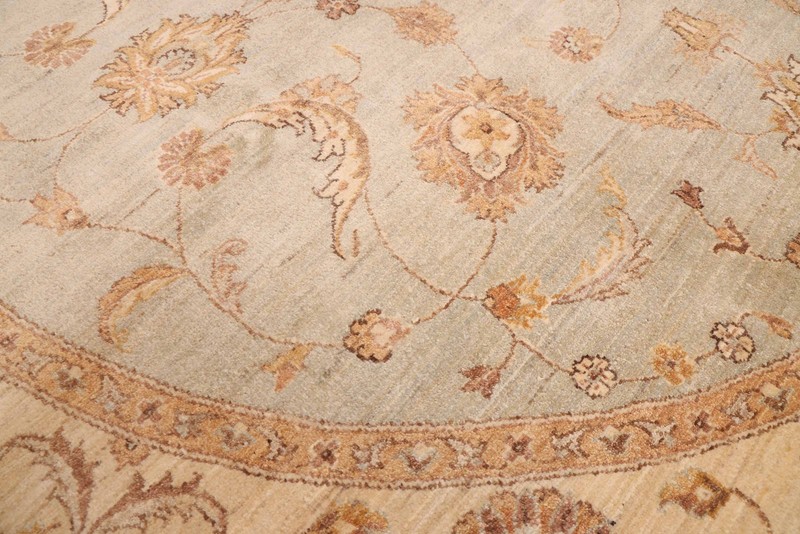 Vintage 8'1" x 8'1" Traditional Hand Knotted Vegetable Dye Wool Area Rug gallery
