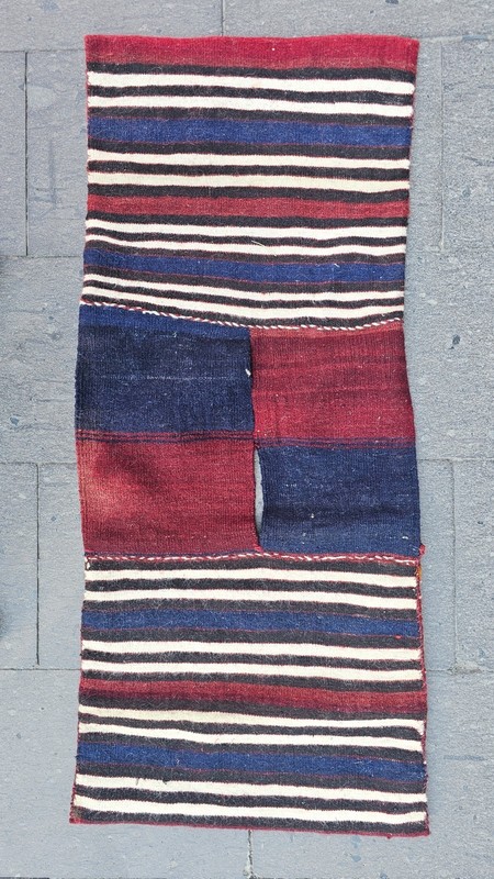 Antique Saddelebag, red carpet, small runner, baho rug, tribal bag, chuval rug gallery