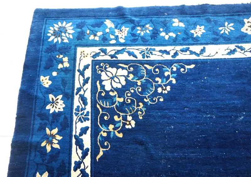 Antique Chinese Peking Art Deco Rug 9'x11'7" gallery
