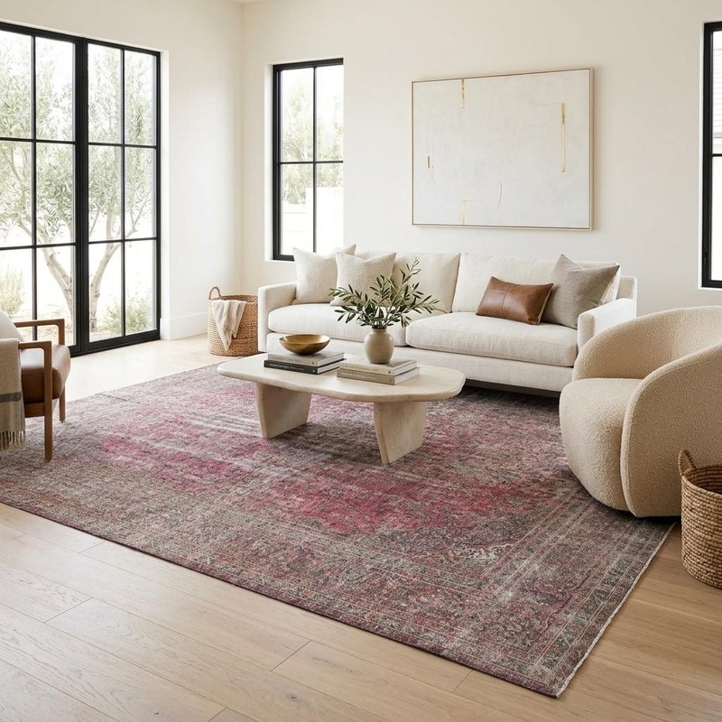 9'8" x 12'4" Hazel Vintage Hand-Knotted Wool Area Rug gallery