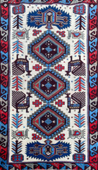 Handmade Wool Rug, Bohemian Area Rug, Turkish Vintage Rug, Home Rug 3,4 x 5,6 ft