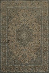 Luxurious Traditional Area Rug 9×12 Handmade Wool Vintage with Floral Design