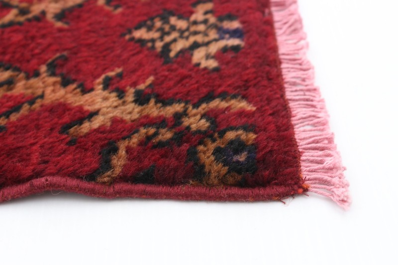 3'5" x 9'1" Vintage Hand-knotted Runner Rug Traditional Oriental Wool Carpet gallery