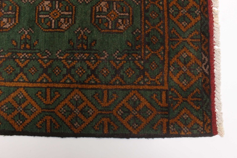 Vintage Hand-knotted Runner Rug 2'8" x 9'6" Traditional Oriental Wool Carpet gallery