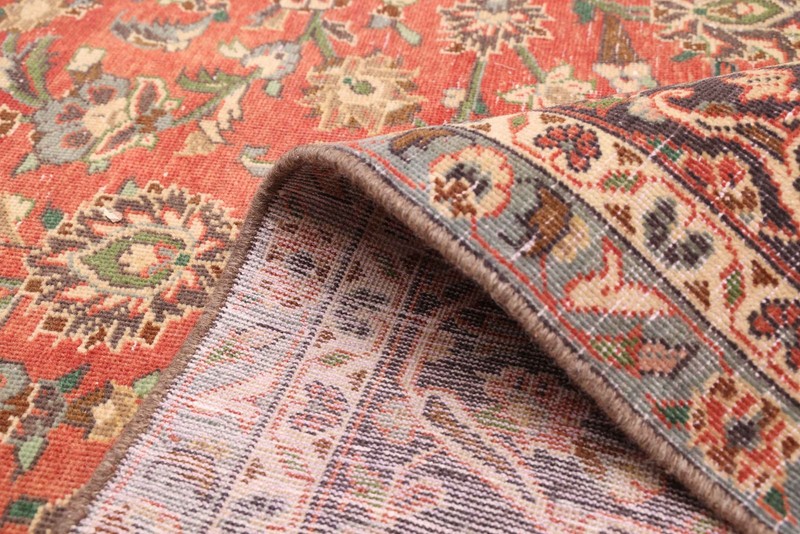 Traditional Vintage Hand-Knotted Area Rug 9'8" x 13'1" Oriental Wool Carpet gallery