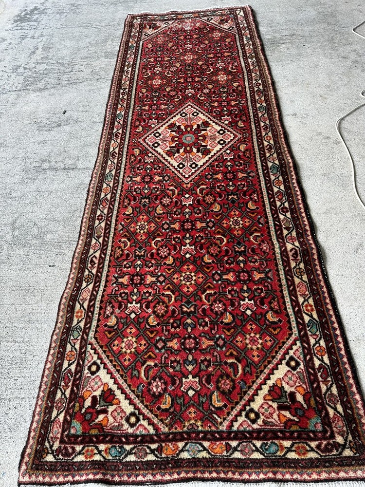 Mosul Persiaan Runner Semi Antique 122” X 39” Handmade