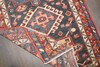 Antique Navy Karajeh Rug 2'10''x4'1'' gallery