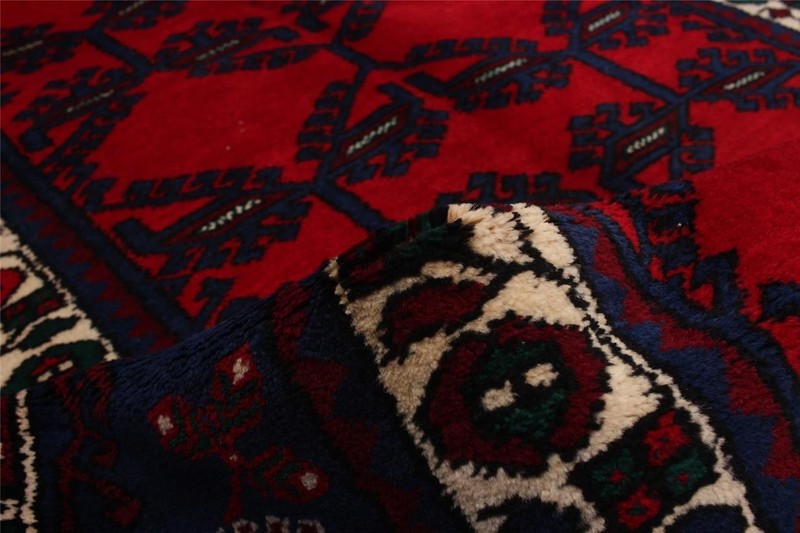 Vintage Hand-Knotted Carpet 4'11" x 8'6" Traditional Oriental Wool Area Rug gallery