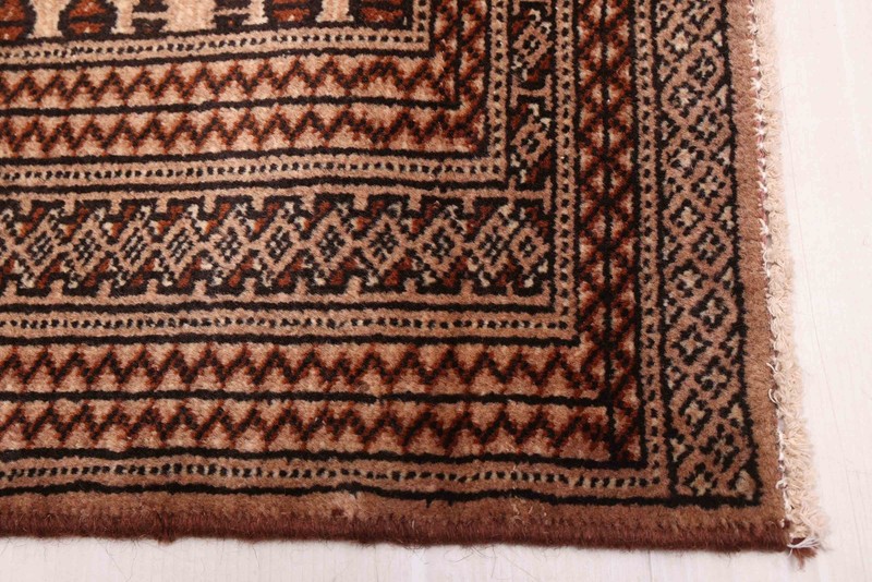 Traditional Vintage Hand-Knotted Area Rug 4'3" x 6'2" Oriental Wool Carpet gallery