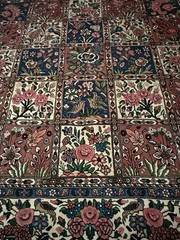 Square Garden Style Oriental Rug