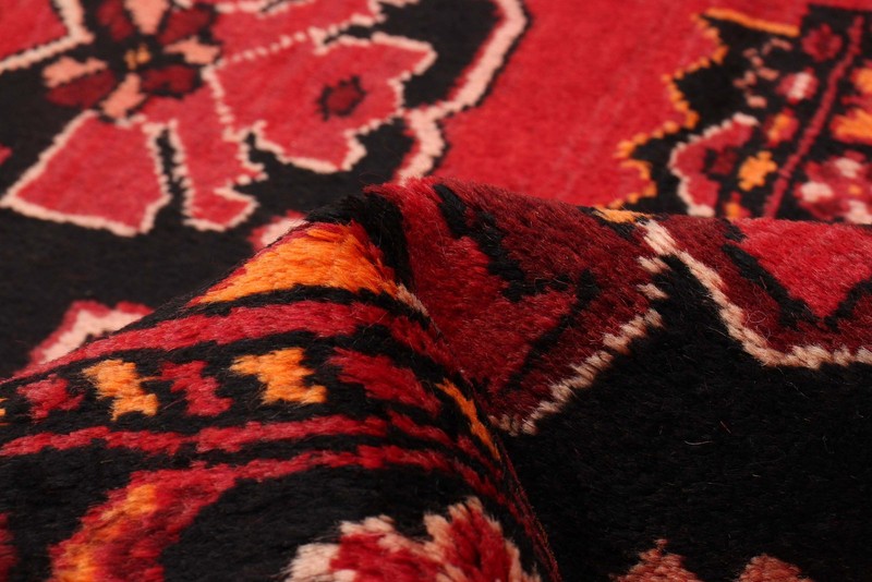 Vintage Traditional Hand-Knotted Area Rug 4'2" x 6'5" Oriental Wool Carpet gallery