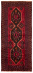 Vintage 5’2″ x 12’6″ Traditional Hand Knotted Vegetable Dye Wool Area Rug