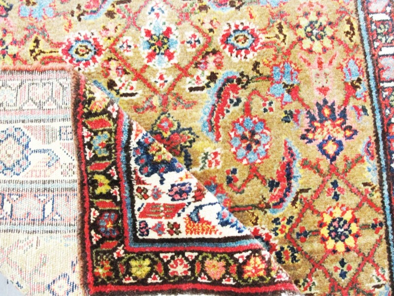 Antique Oushak Gallery/runner 3'4" × 14'11" #116726 gallery