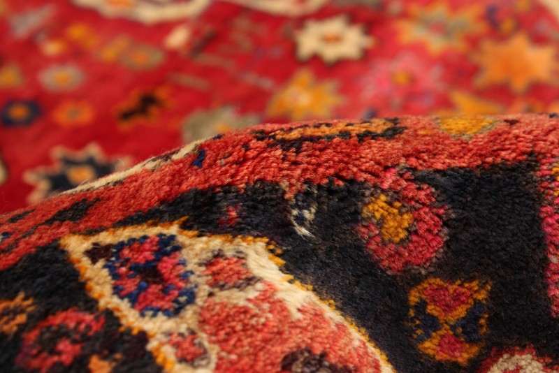 Vintage Hand-Knotted Carpet 4'9" x 8'6" Traditional Oriental Wool Area Rug gallery