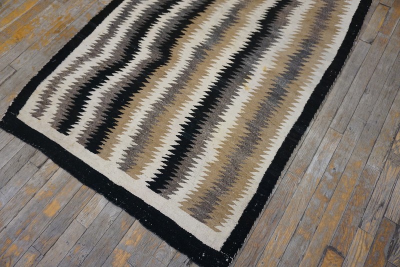 3'x5' Antique Allover Geometric Wool Flat Weave Multicolor Jewel Tones 1935 Rug gallery