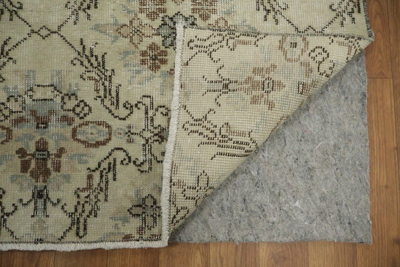 Anatolian Turkish Rug 4x7 Ft Hand-Knotted Elegant Vintage Oriental Wool Carpet gallery