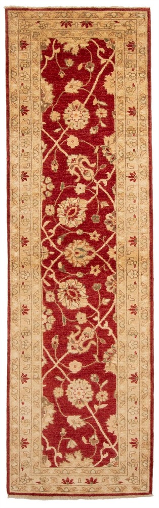 Vintage Hand-knotted Runner Rug 2'8" x 9'7" Traditional Oriental Wool Carpet