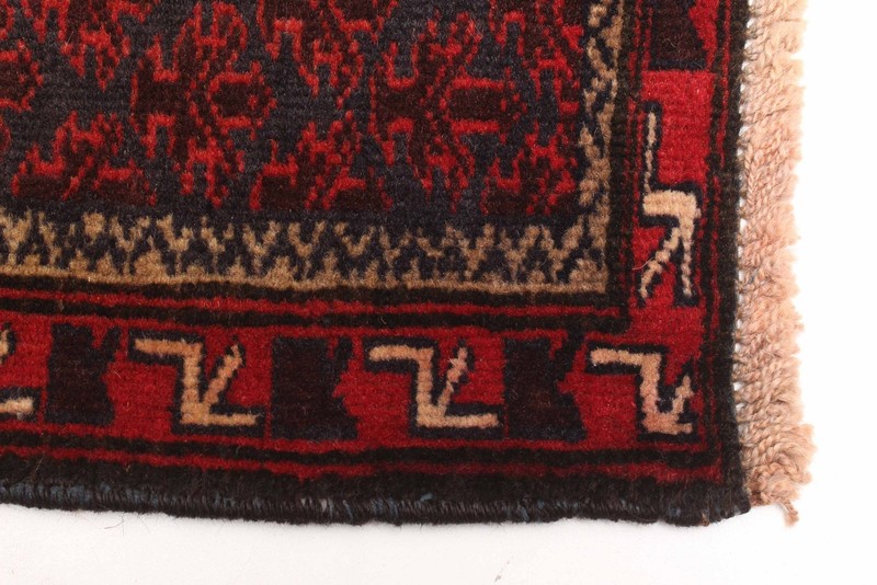 Vintage 2'10" x 4'4" Traditional Hand Knotted Vegetable Dye Wool Area Rug gallery