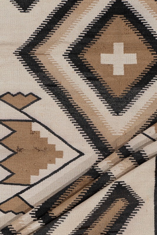 Antique Navajo Rug 3'7 X 6'9 E21581 gallery
