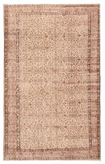 Traditional Vintage Hand-Knotted Area Rug 5’1″ x 8’4″ Oriental Wool Carpet