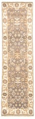 2’6″ x 12’4″ Vintage Hand-knotted Runner Rug Traditional Oriental Wool Carpet