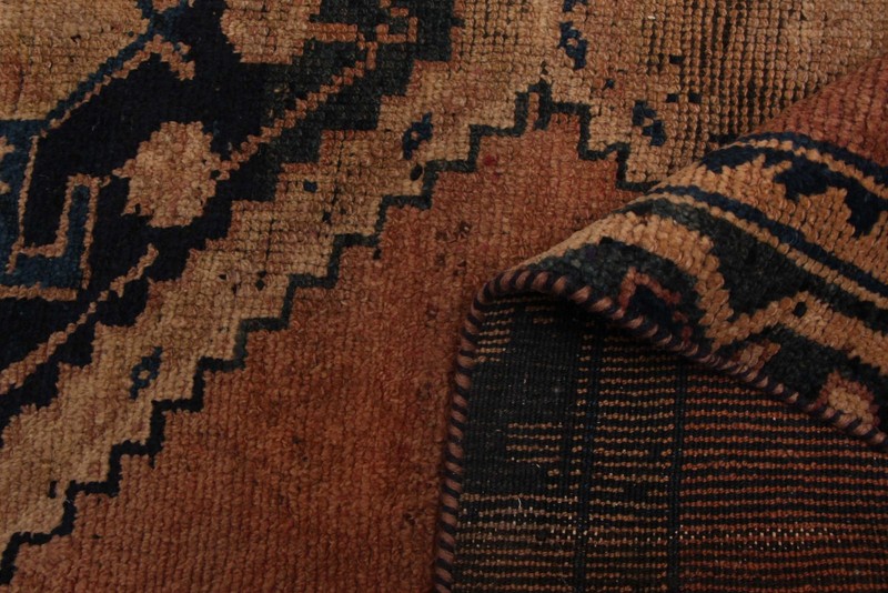 Vintage Hand-knotted Runner Rug 3'9" x 13'3" Traditional Oriental Wool Carpet gallery