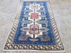 Old Shirvan Rug, country home Tribal Boho vintage 177x101cm Persian Turkish
