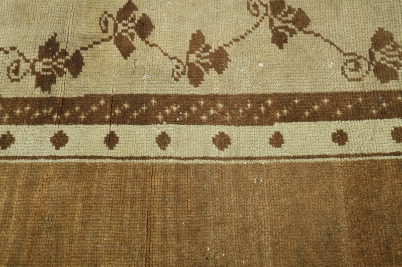 2x7 runner rug, handmade vintage turkish rug runner, small oushak rug,710 gallery