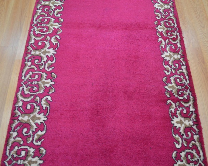 RARE SIZE! 2'10 x 16'10 Signed Vintage Handmade Oriental Wool Rug Runner 3 x 17 gallery