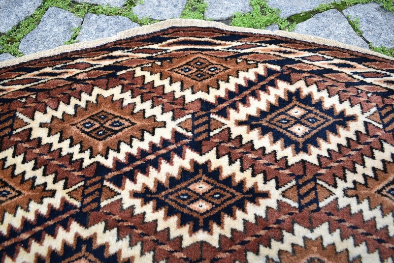 Fabulous Antique Rare Tribal Asmalyk Rug 44'' x 25'' Collector's Yomud Asmalyk gallery