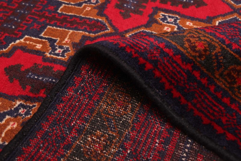 Vintage 3'8" x 6'10" Traditional Hand Knotted Vegetable Dye Wool Area Rug gallery