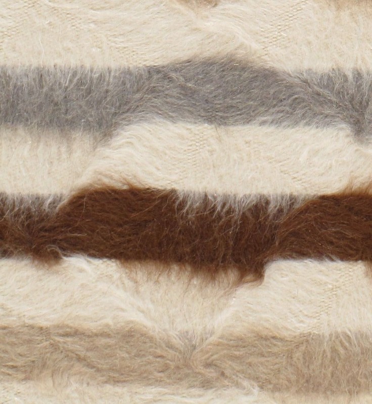 Vintage Turkish Mohair Rug 5'5" x 7'3" e23730 gallery