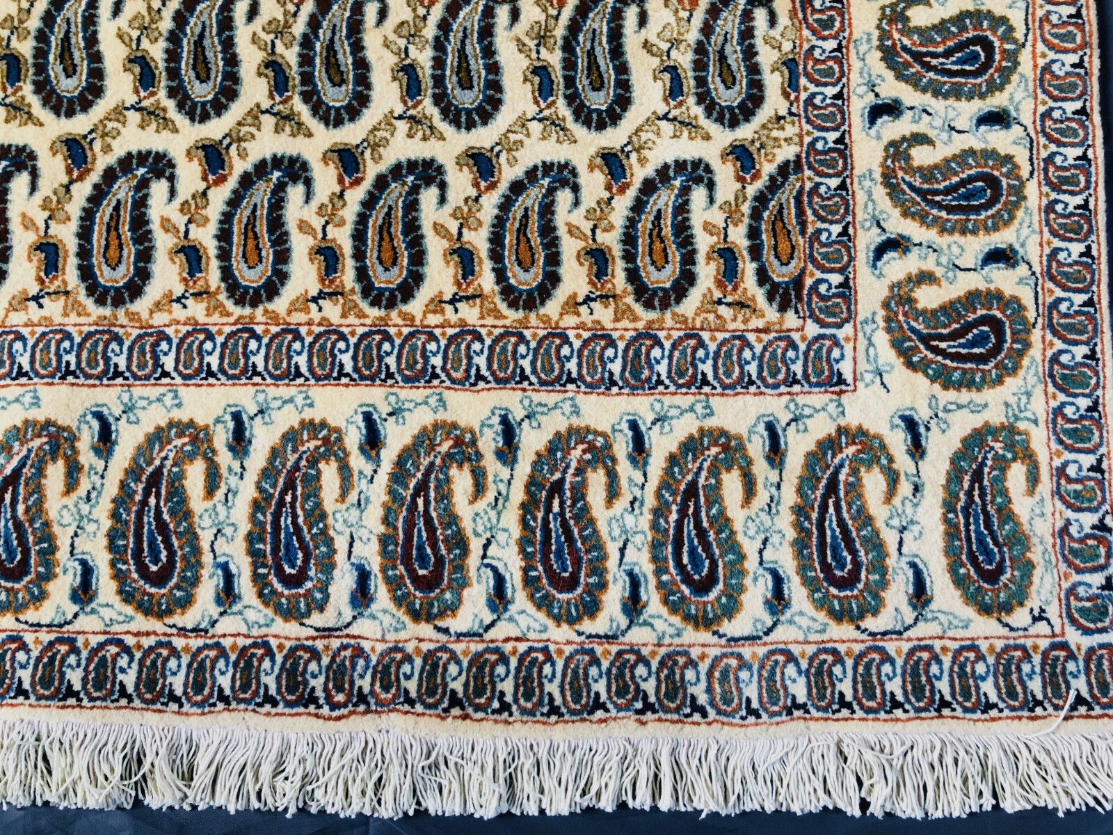 Allover Boteh Vintage Caucasian Area Rug 5x7 Hand Knotted Oriental Wool Carpet gallery