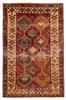 Vintage Hand-Knotted Area Rug 4'9" x 7'5" Traditional Oriental Wool Carpet gallery