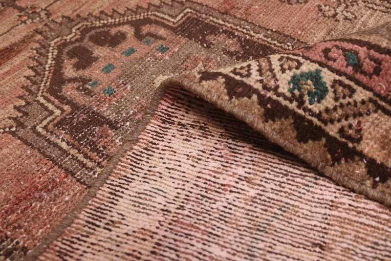 Vintage Hand-knotted Runner Rug 2'6" x 9'0" Traditional Oriental Wool Carpet gallery