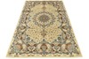 Vintage Oriental Rug 10’2” x 14’1” Ivory Wool Traditional Hand-Knotted Carpet gallery