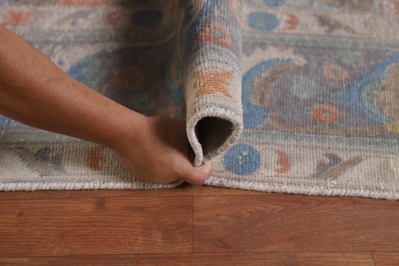 Overdyed 10x13 Floral Traditional Vintage Area Rug Wool Handmade Large Carpet gallery